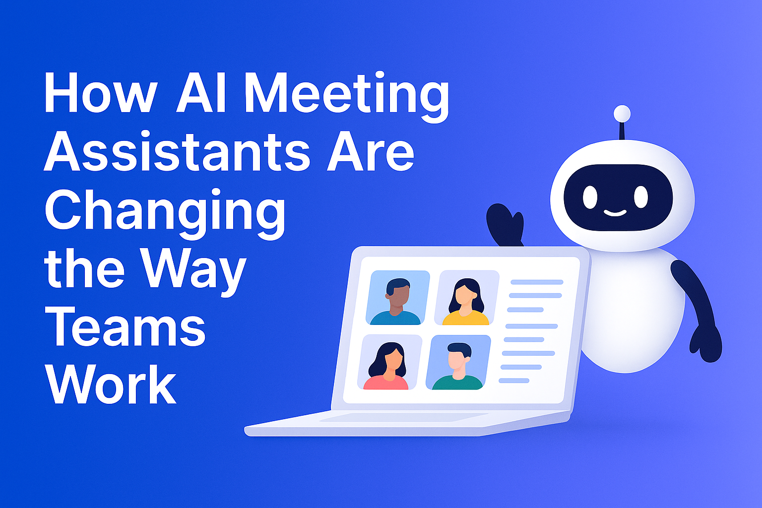 How AI Meeting Assistants Are Changing the Way Teams Work